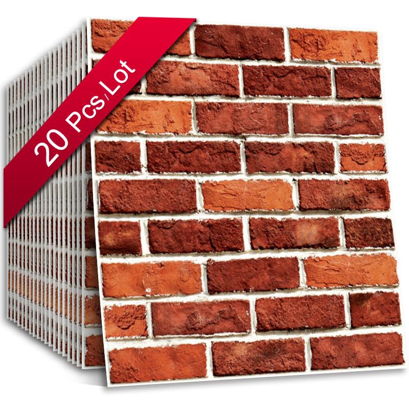 

3D Стеновые панели Пенокирпичные плитки Самоклеящиеся планки для гостиной, спальни, фона для ТВ, декора стен, самоклеящиеся обои