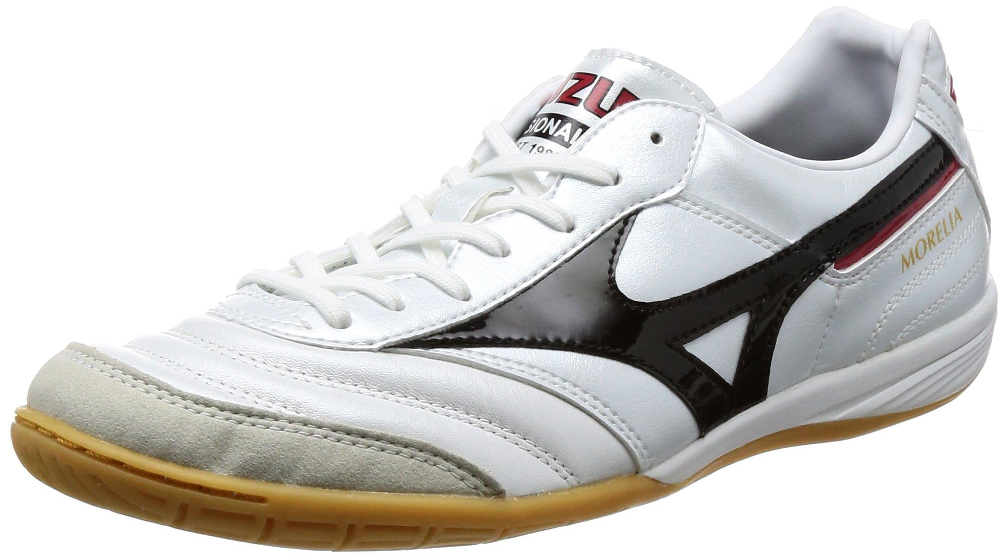 

Mizuno Футзальные бутсы Morelia IN cm 2E Бело-черные 27.0