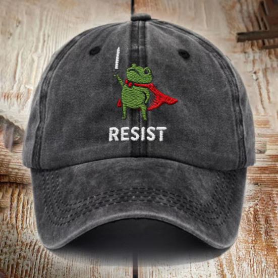 Men Baseball Hat Embroidered Pattern Adjustable Camping Cap Compact Wide Design Hat Outdoor Activity Golf Hat