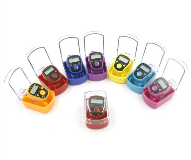 5 Digits Led Tally Counter Finger Ring Hand Tally Counter Digital Timers A