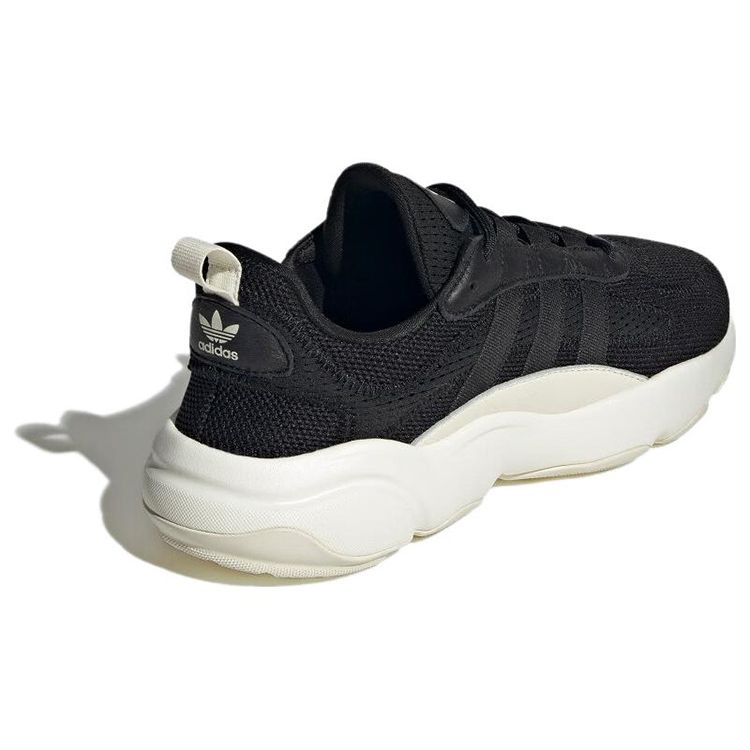 adidas Originals Haiwee Bequeme Sportliche Rutschfeste Langlebige Leichte Low-Top Lifestyle Freizeitschuhe Unisex Freizeitschuhe Schwarz ID0550