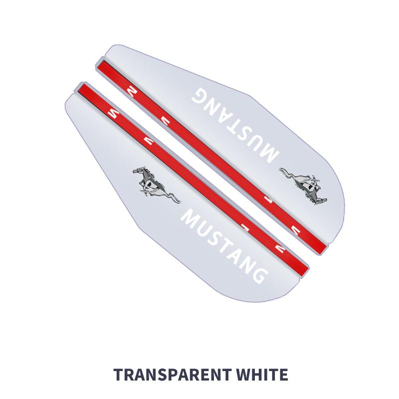 

Car Sticker 2pc Transparent Car Rearview Mirror Protector Rain Eyebrow Visor For Ford mustang Shelby GT GT500 GT350 Convertible