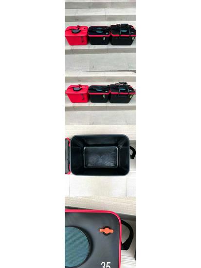 Multifunktionaler faltbarer Fischereieimer mit integriertem Design zum Schutz von Lebendfischen