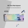 H97 Mechanical Keyboard – Tri-Mode Bluetooth/Wired/Wireless with Mixed Light for Office & Gaming