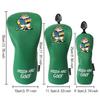 Golf Head Cover Driver DR 460cc 440cc Wood FW Utility UT Tiger.