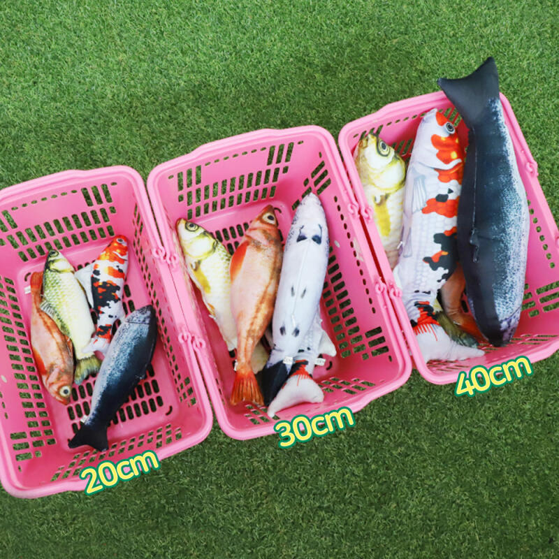 Fish Cat Catnip Toy 20cm (Koi)