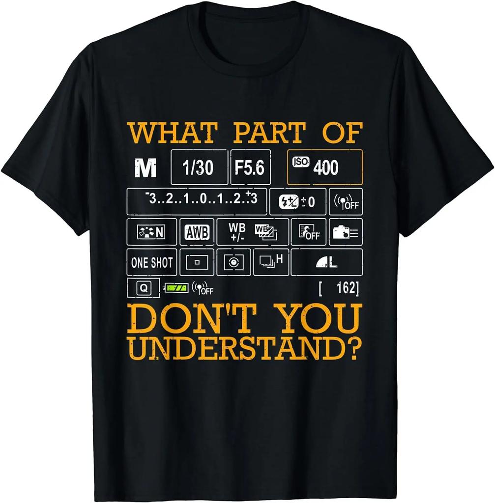 Funny Photography Design Photographer Instructors TShirt