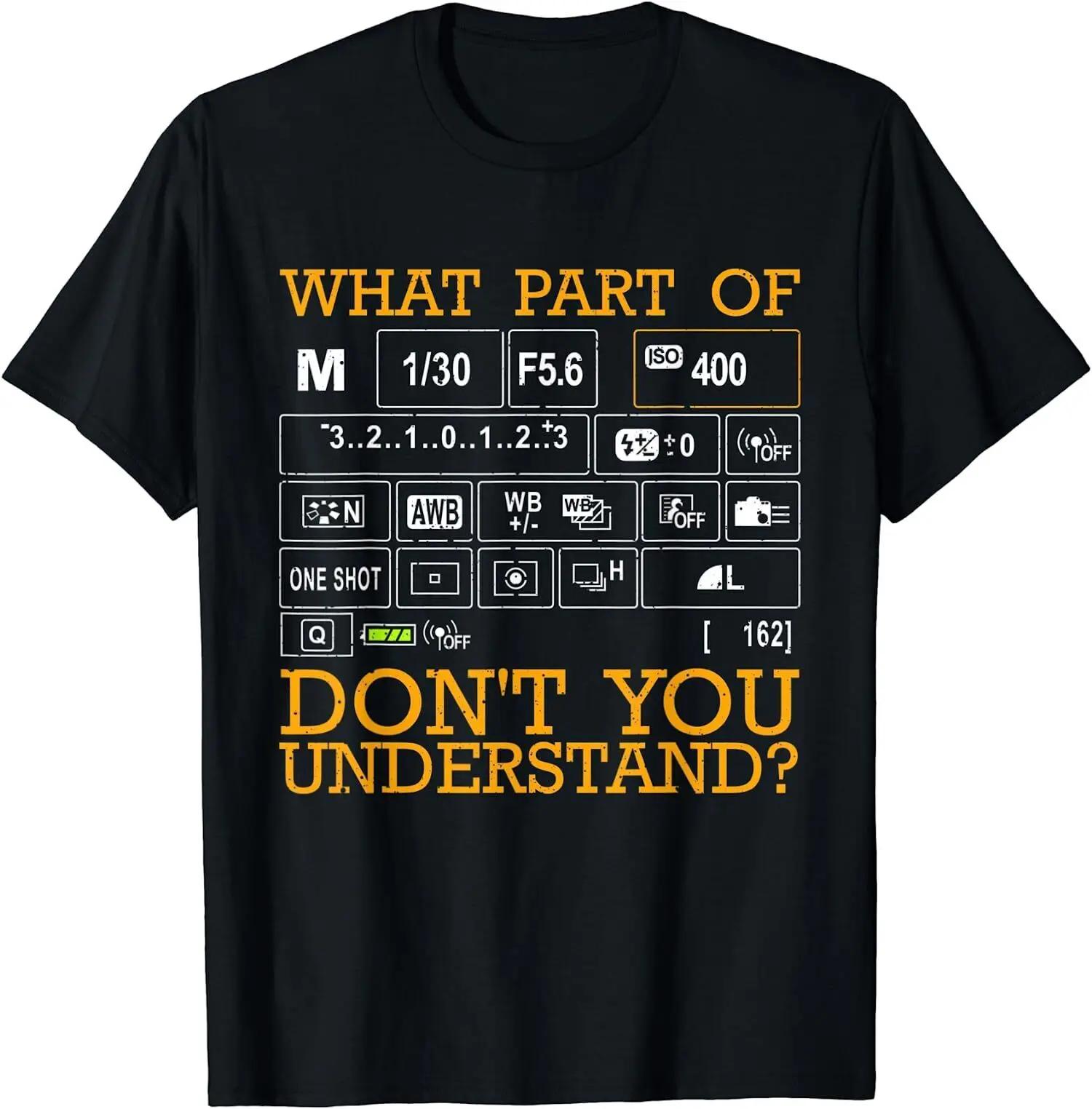 

Funny Photography Design Photographer Instructors T-Shirt Women Clothing Fashion Graphic T Shirts Summer Streetwear Personali... S разноцветный