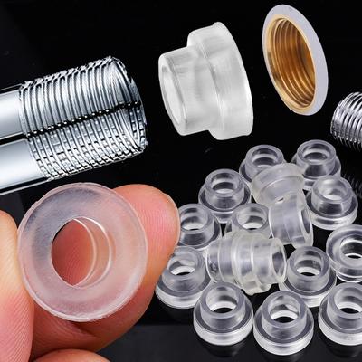 10/20Pcs Silicone and Rubber Metal Hose Sealing Gasket Hardware Supplies Leak Proof Faucet Seals Washer Anti-drip Water Plug