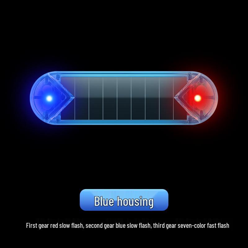 Zasilane energią słoneczną ostrzegawcze światło LED przeciwkradzieżowe