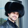 Real Fox Fur Hats Men 's Winter Lei Feng Hat Middle-Aged Elderly Outdoor Thickened Raccoon Fur Cap Warm Sheep Leather Bomber Hat