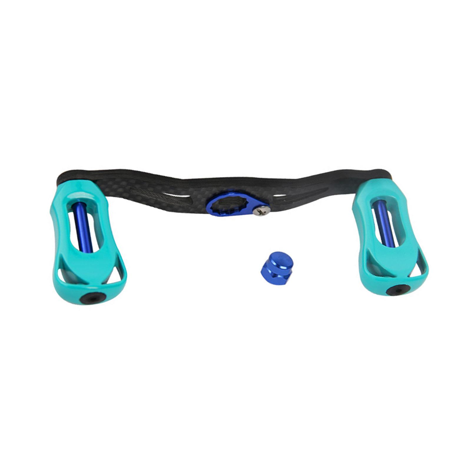 

Carbon Fiber Fishing Reel Handle Baitcasting Trolling Reel Rocker Knobs Lightweight Fishing Reel Replacement Part разноцветный