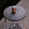 Retro Zen Backflow Incense Burner - Sandalwood & Agarwood Decorative Piece