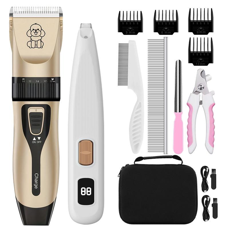 New Style Dog Hair Clipper Pet Electric Clipper Teddy Cat Dog Hair Clipper Professional Electric Hair Clipper Set