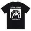 Burzum Vintage Metal Band T-shirt Gothic Dark Aesthetic Streetwear Unisex Oversized Washed Cotton Graphic Tee Heavy Black Metal