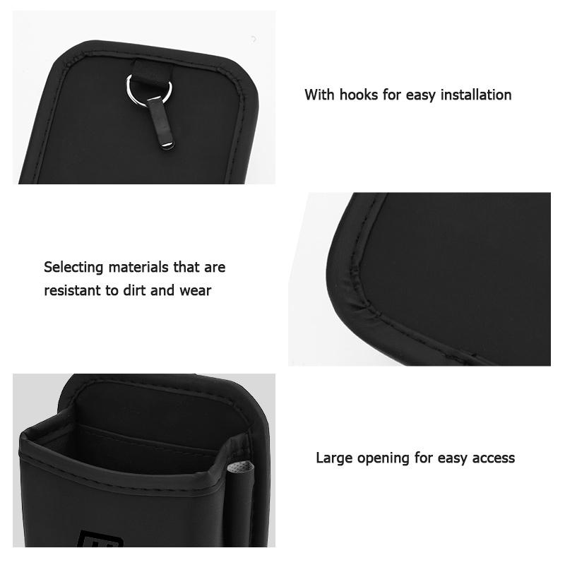 Leather Air Vent Storage Bag Car Anti-Scratch Phone Key Holder Pouch For Mazda MX-5 CX30 RX8 MX5 BK BL 5 CR CW 6 II GH CX-7 ER