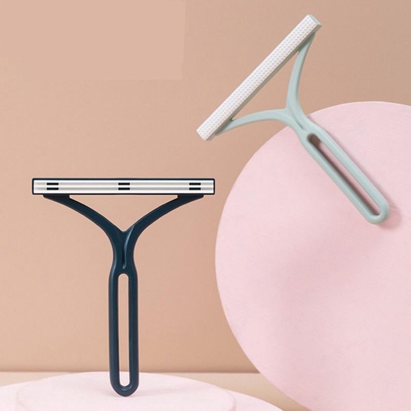 1 Stück doppelseitiger Tierhaarentferner, Fusselentferner, sauberes Werkzeug, Rasierer, Pulloverreiniger, Stoffrasierer, Schaber für Kleidung, Teppich
