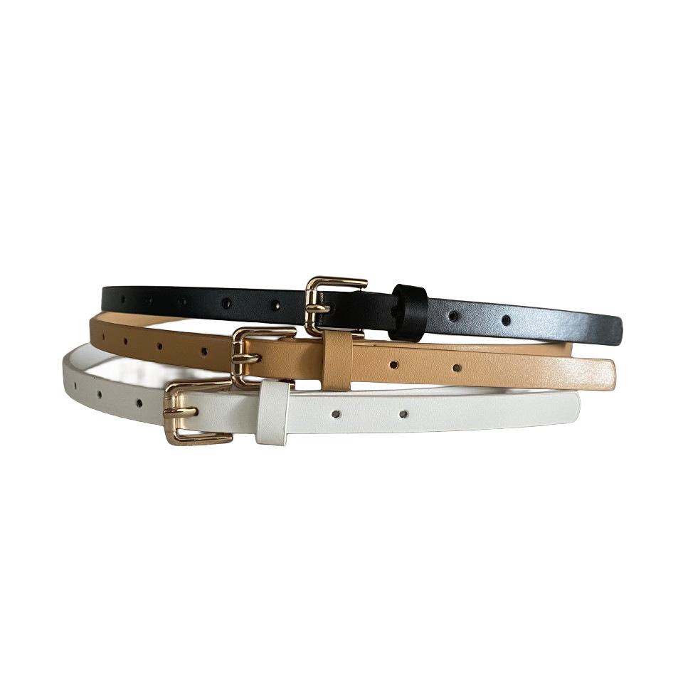 

Пояс в гонконгском стиле, Ремешок для джинсов, Универсальный Ins-стиль, Трендовый, Модный и Индивидуальный Тонкий пояс с пряжкой-булавкой среднего размера 100cm