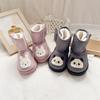 New Winter Arrival: Japanese Cartoon Baby Snow Boots - Thickened, Warm, Unisex Children's Cotton Shoes