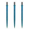 Cuesoul TOUCH POINT II Replacement Dart Steel Color Titanium Pack of 3 Tips, Point, Design, Coated, (CSDA-GZ7-Q41)