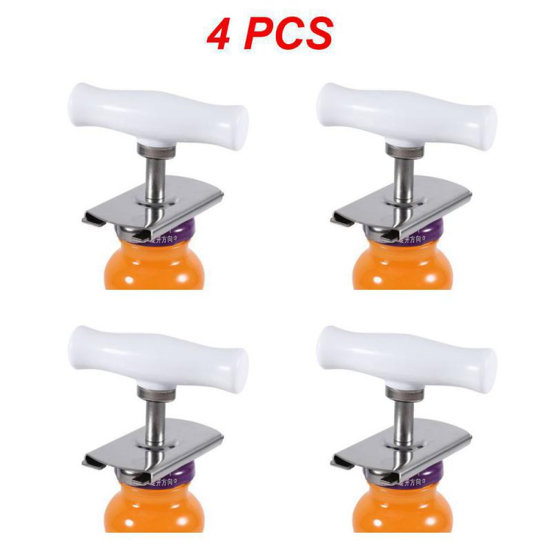 Nastavitelný otvírák na láhve Nerezová víčka Off Jar Šroubový otvírák na konzervy šetřící práci pro kuchyňský Gadget Ruční otvírák na láhve