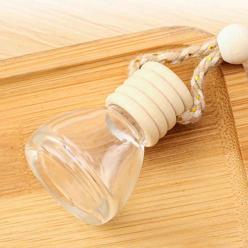 Car Diffuser Bottles Car Rear View Diffuser Bottle Refillable 8ml Fragrance Oil Container Odor Removal For Minivan Sedan Truck