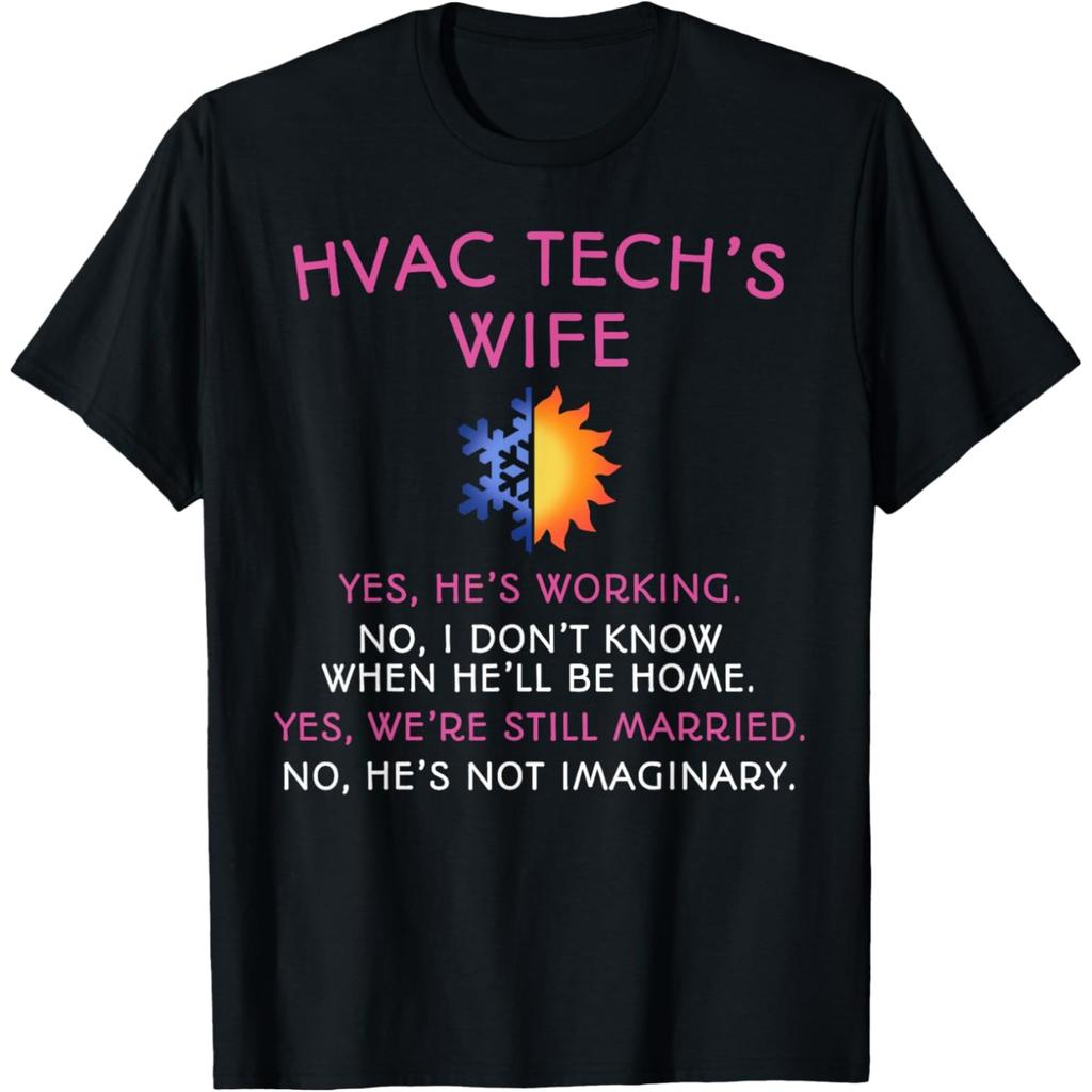 HVAC Techniker Mechaniker T-Shirts Herren Baumwolle Humor Streetwear T-Shirt Kurzarm Unisex Locker Reparatur HVAC Systeme Kleidung