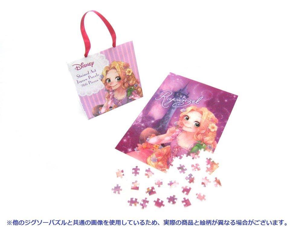 266 Piece Jigsaw Puzzle Sweet Bag Collection Sleeping Beauty Princess Aurora Gyutto Series [Stained Art] (18.2x25.7cm)