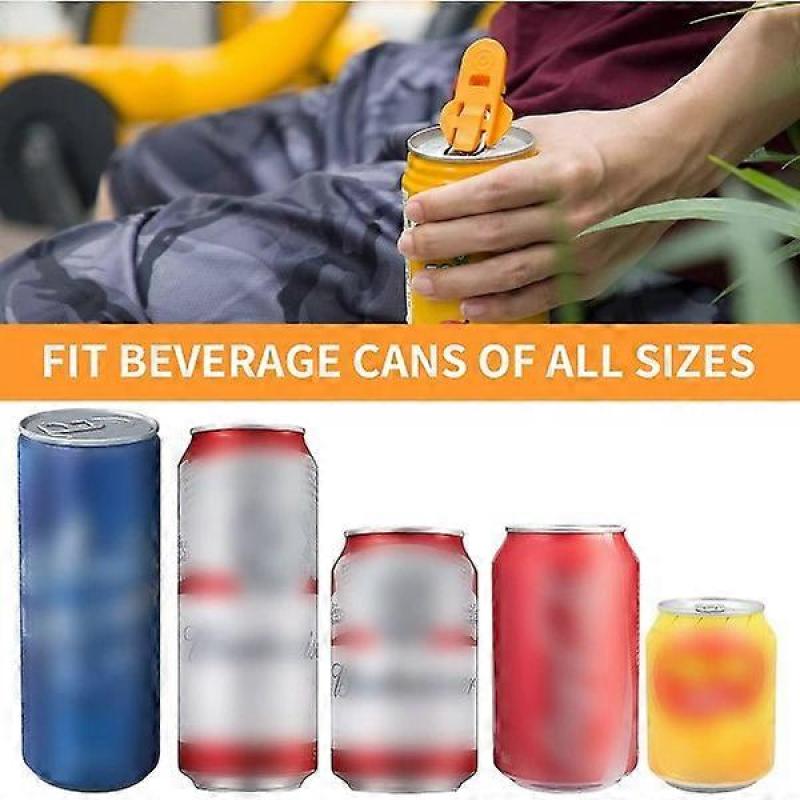 Manual simple can opener, 6 colorful soft drink openers for beer cans