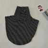 women's Warm Velvet Turtleneck Fake Collar Korean Style Knitted Neck Warmer Winter Decorative False Collar