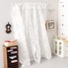 1/12 Dollhouse Sweet Floral Curtains Model 3 Styles White Simulation Floral Curtains Lace Mesh Dolls House Living Scene Decor