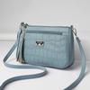 Spring Bag Versatile Large Capacity Women's Crossbody Bag Temperament Mother Bag Crocodile Pattern Small Square Bag