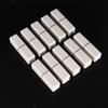 10pcs Square Shape White Four Leaf Clover DIY Empty Lipstick Tube Lipstick Making Tools