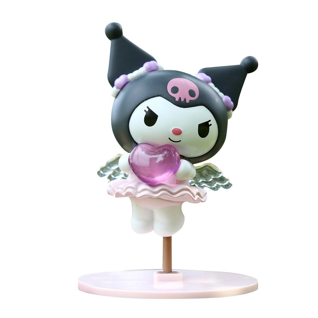 Kuromi Melody Hello Kitty Anime Toy Pvc Cute Collectible Figurine For Kids And Collectors