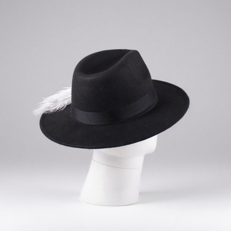 Elegant Bowler Hat Faux Wool Felted Wedding Accessory Hat Materials Event Wear Years Round Fashion Use
