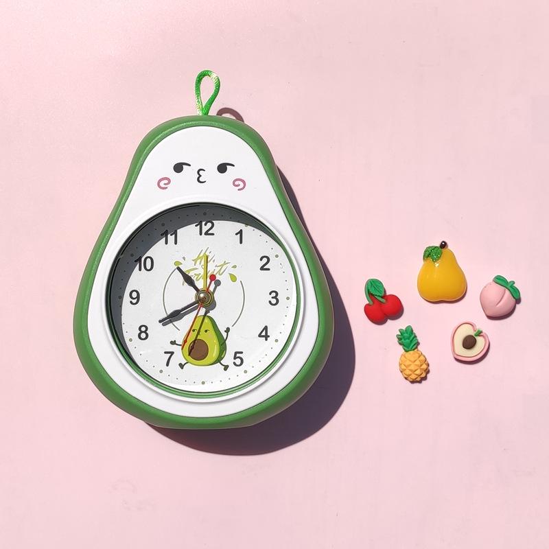 Creative 3D Fruit Magnetic Alarm Clock - Cute Personality Kitchen Refrigerator Magnet Clock
