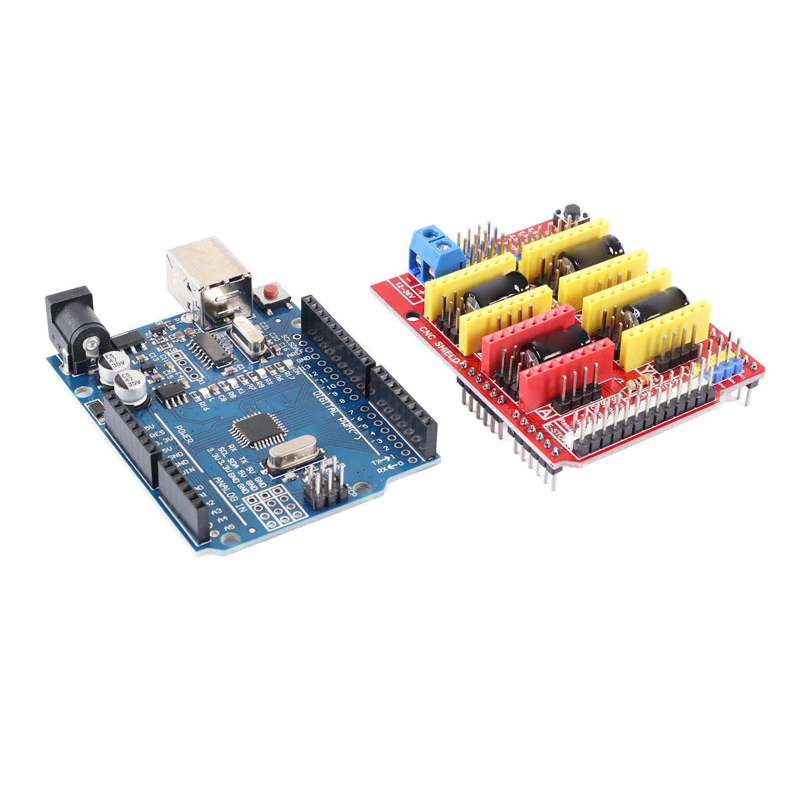 

Комплект аксессуаров для 3D-принтера Плата расширения гравировального станка с ЧПУ Драйвер DRV8825 для NANO R3