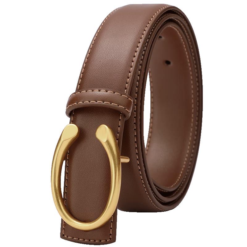 RED DRAGONFLY Women s Automatic Buckle Leather Belt 105cm