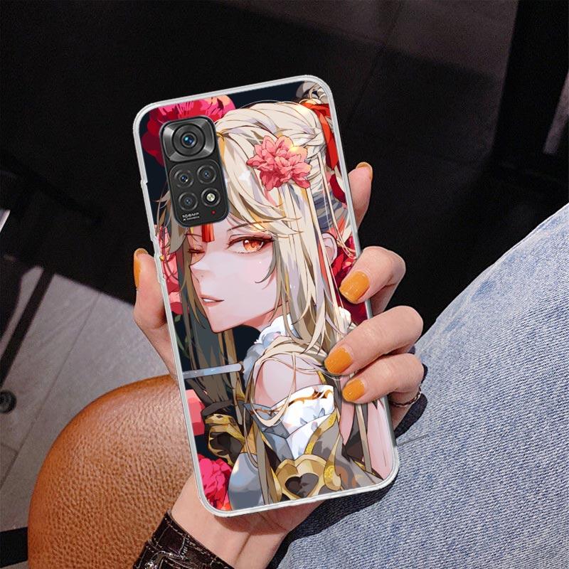 Genshin Impact Raiden Shogun Baal Phone Case For Xiaomi Redmi Note 15 14 13 12S 12 11 Pro Plus 14S 11S 11E 10 10S 11T 5G Persona
