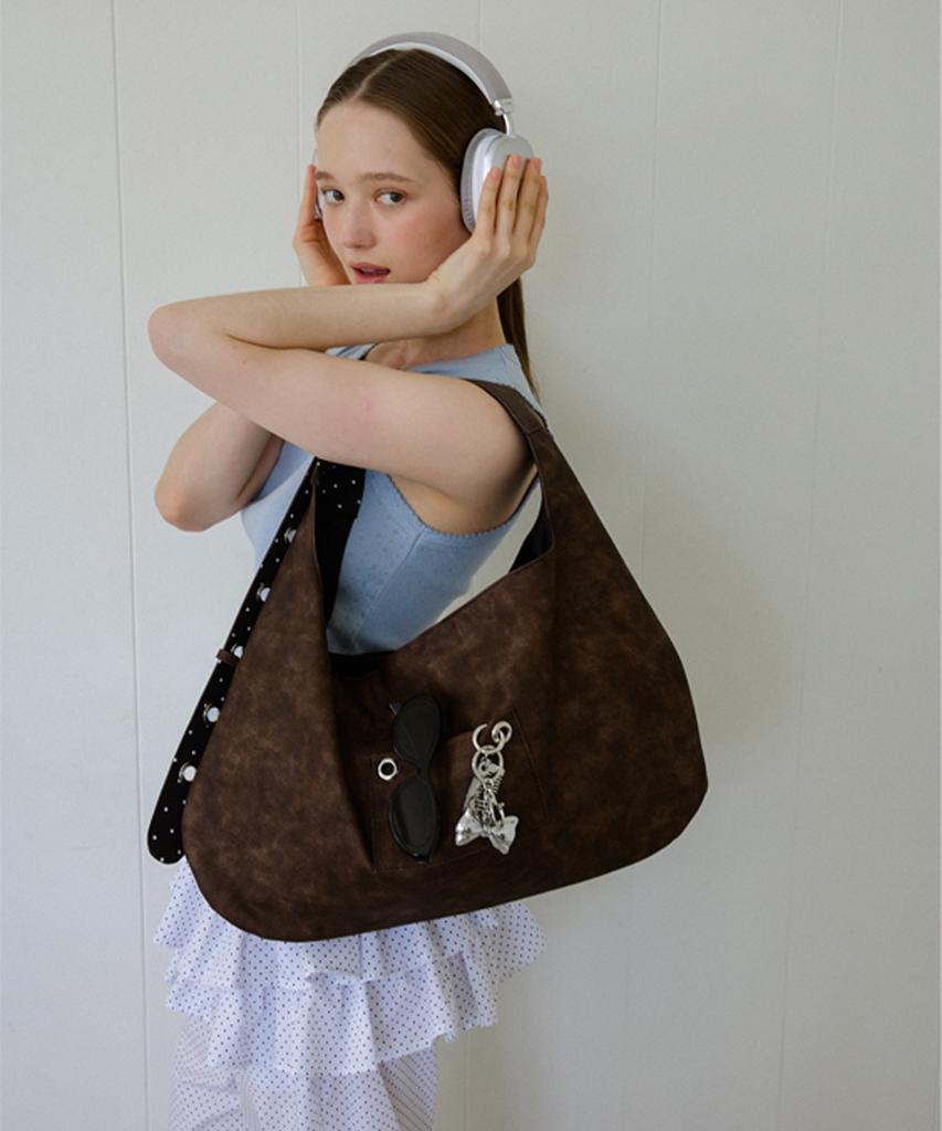 Leterie Buckle Reversible Shoulder Bag_8Color