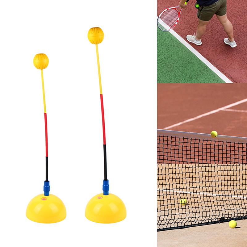 Portable Professional Tennis Ball Trainer Tool Improve Skill Rebound With Trainer Base For Children Beginner Tenis Accessories