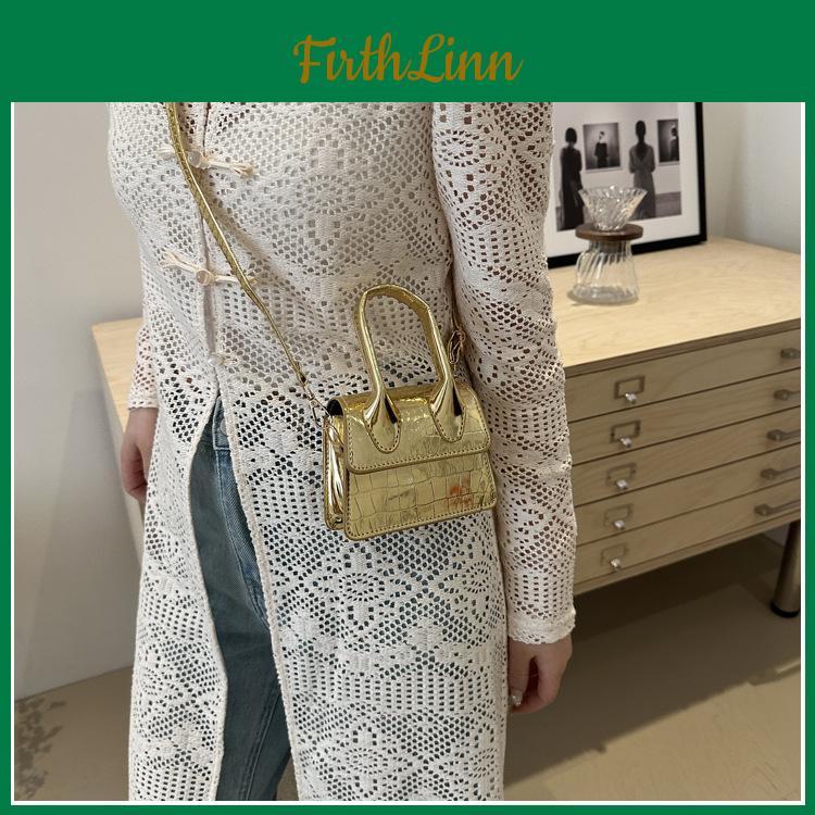 Stylish Casual Pu Leather Shoulder Bag Summer Small Square Bag Trendy Design