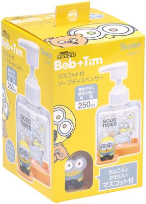 Soap Dispenser with Despicable Me Minion Mascot, Square, 250ml, Design, BSSD1-A