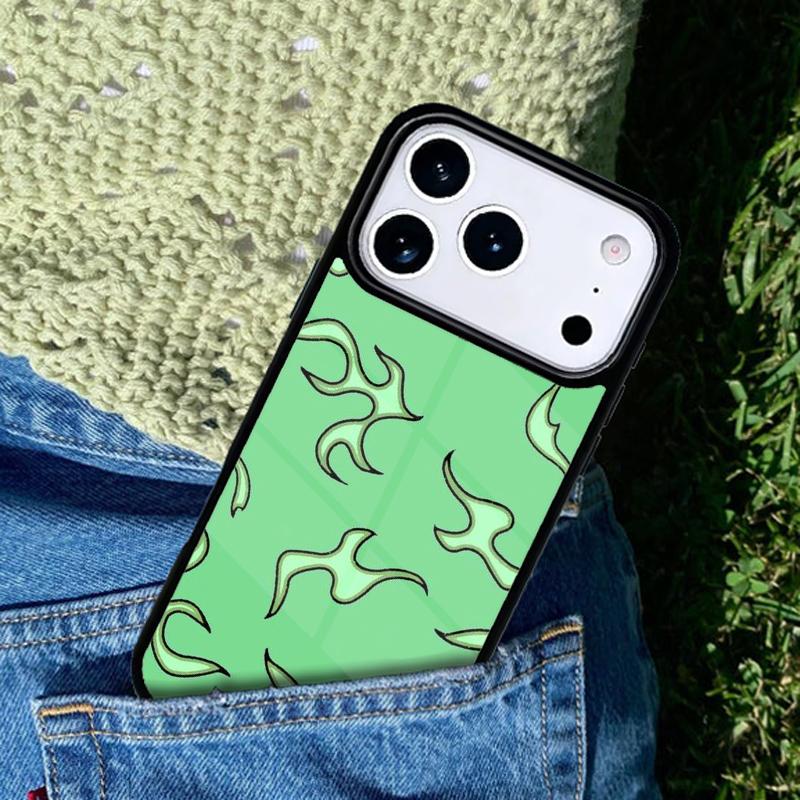 Cool Flame Colorful Pattern Phone Case Cover for IPhone 11 12 13 14 15 16e 17 Pro Max Coque for IPhone 17 Air