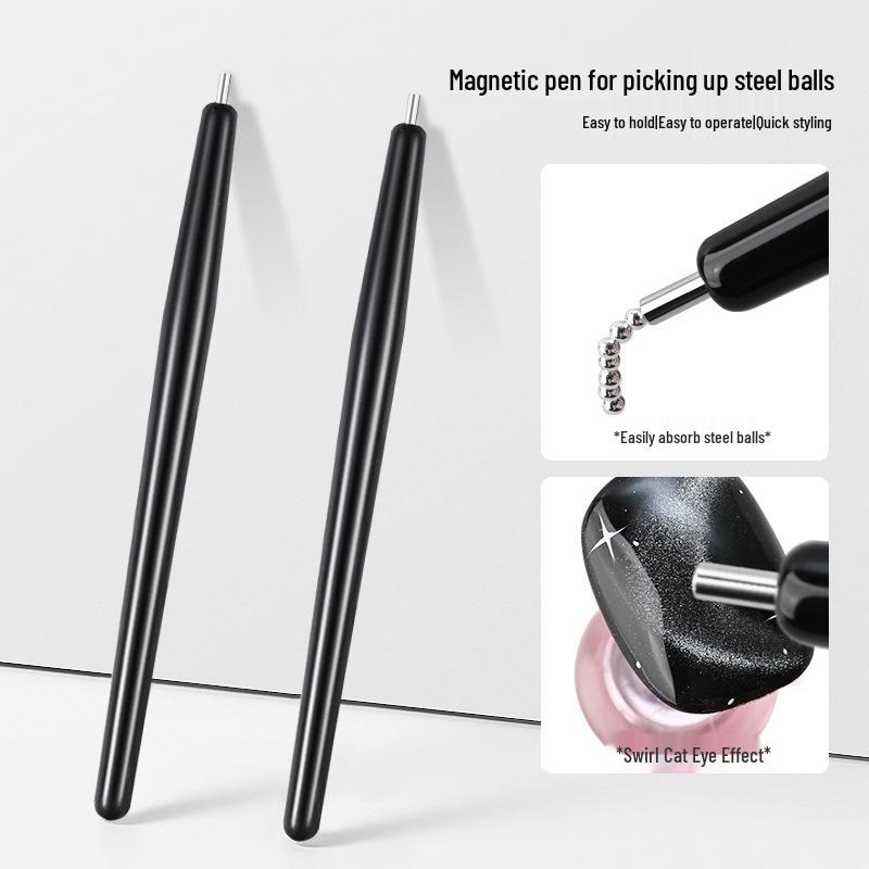 Nail Art Magnetic Pen for Steel Beads & Cat Eye Gel