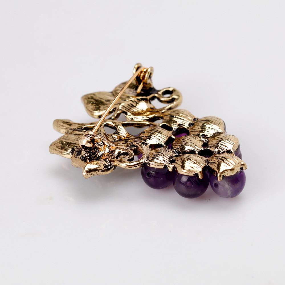 Broche de Fruta de Moda Aleación Resorte Elegante Accesorio Femenino Para Ropa Informal