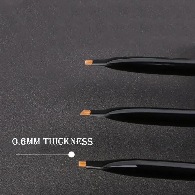 Brush Eyebrow Eyeliner Brush Professional Small Angled Eyebrow Brush Brow Contour Brush Fine Eyeliner Brush Makeup Tools