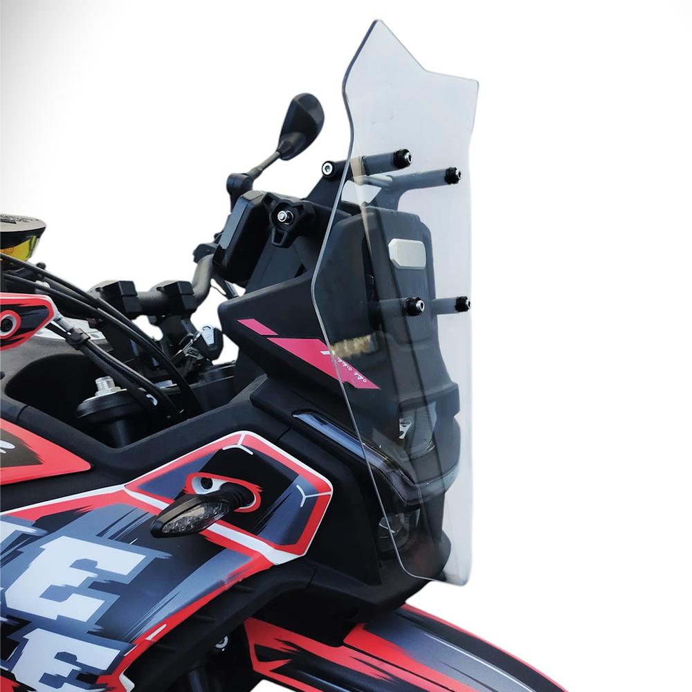 MT450 Motorcycle Rally Windshield For CFMOTO 450MT Accessories Windscreens IBEX450 Windshield Wind Deflectors 450 MT Wind Screen