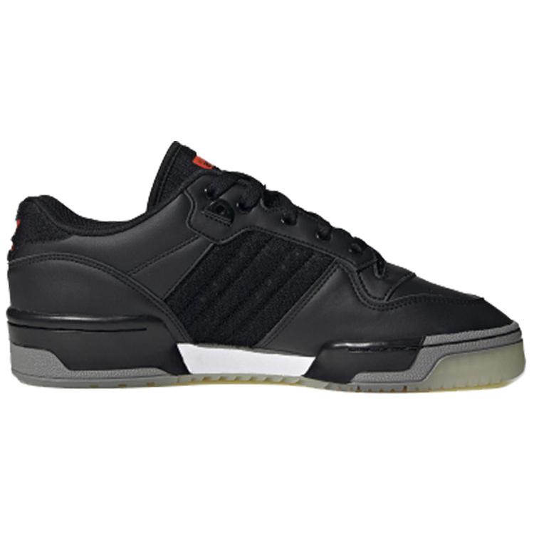 Adidas Rivalry Low 'Core Black Solar Red' Women's FW4276