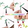 100pcs Solid Color Ribbon Bows Mini Gift Wrapping Bowknot New Satin Bow  Hair Clothes Decoration
